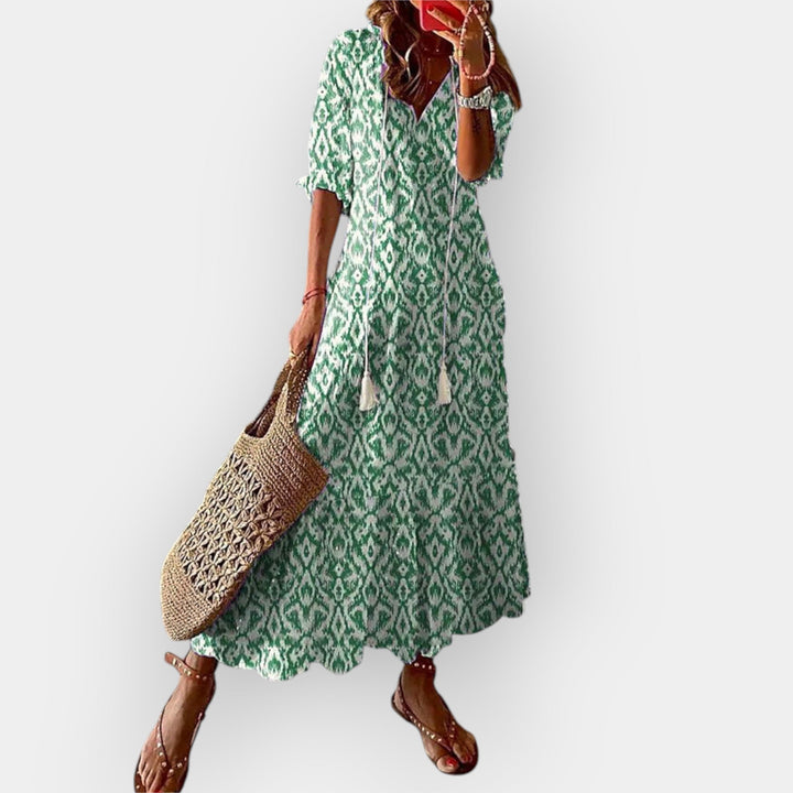 Maxi haljina s boemskim stilom