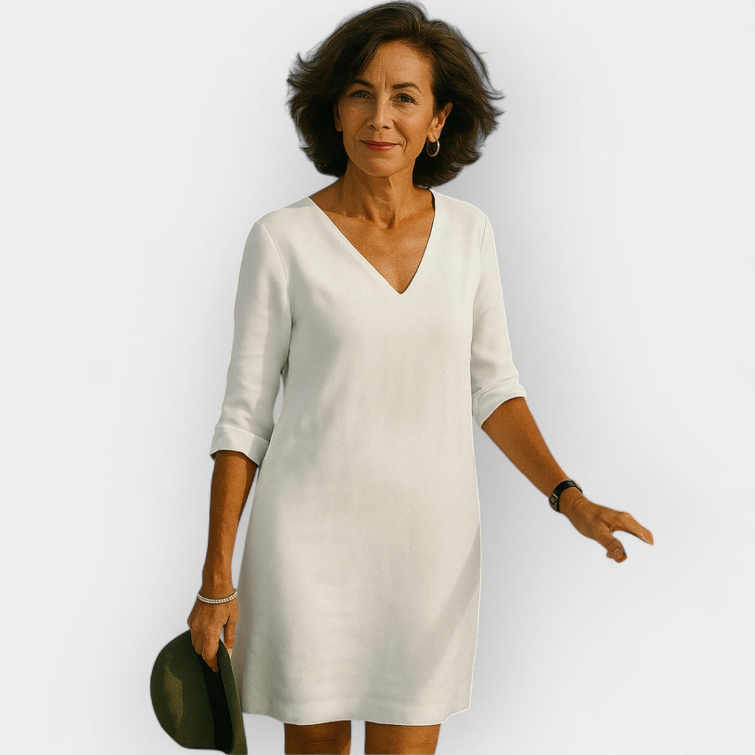 Ljetna haljina s prozračnim stilom