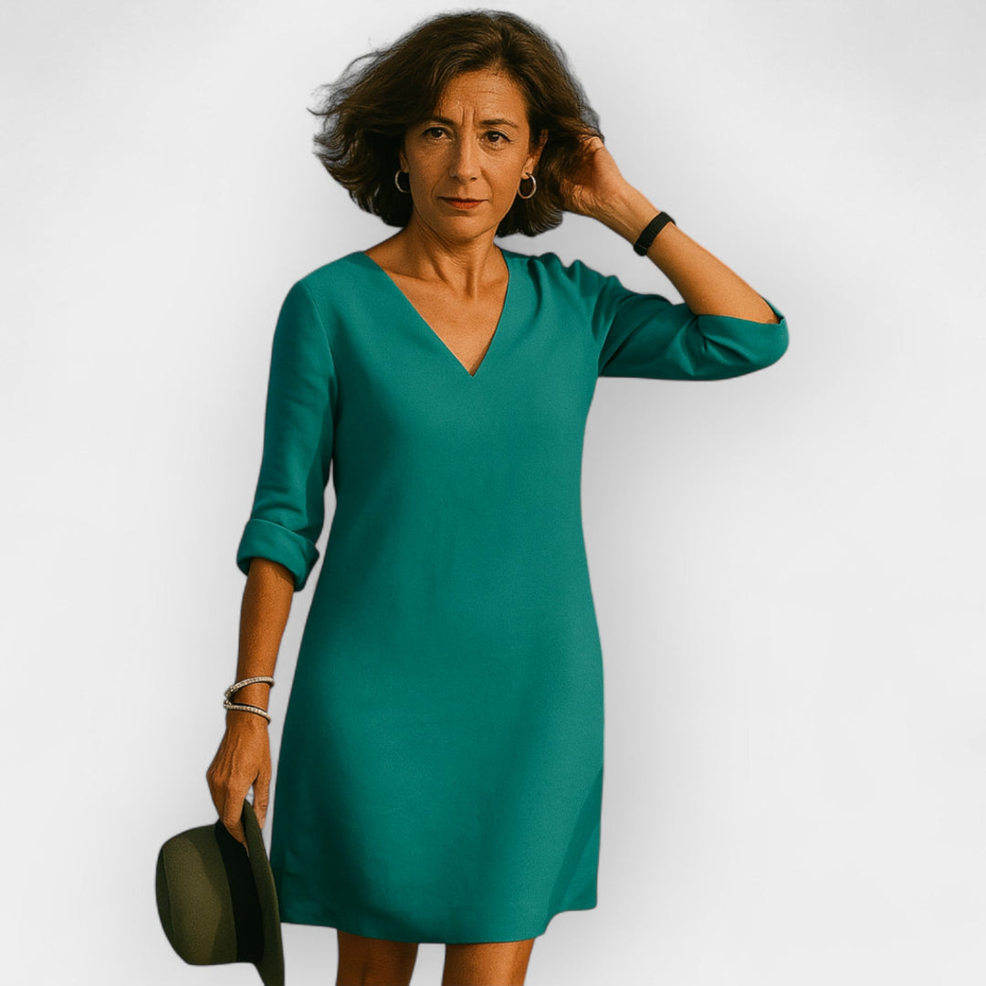 Ljetna haljina s prozračnim stilom