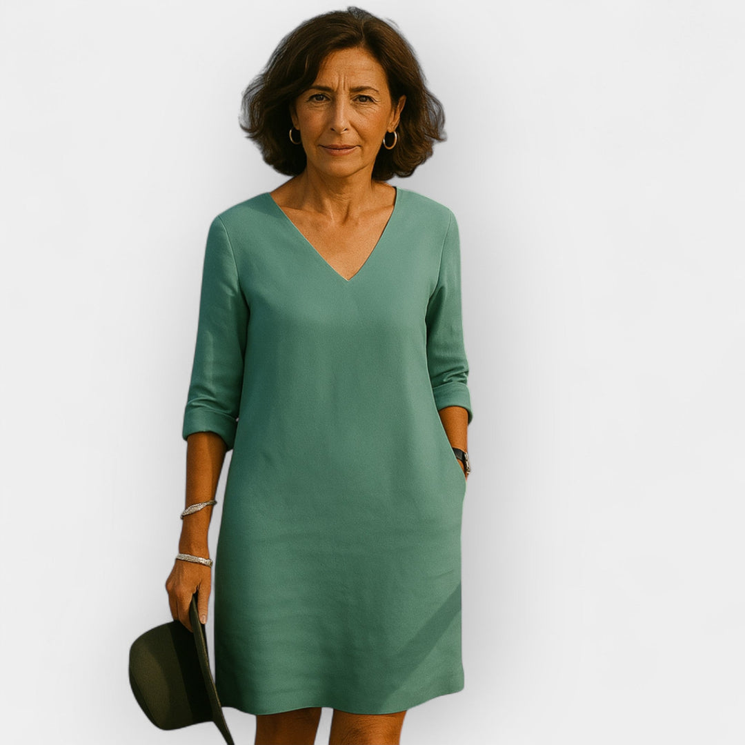 Ljetna haljina s prozračnim stilom