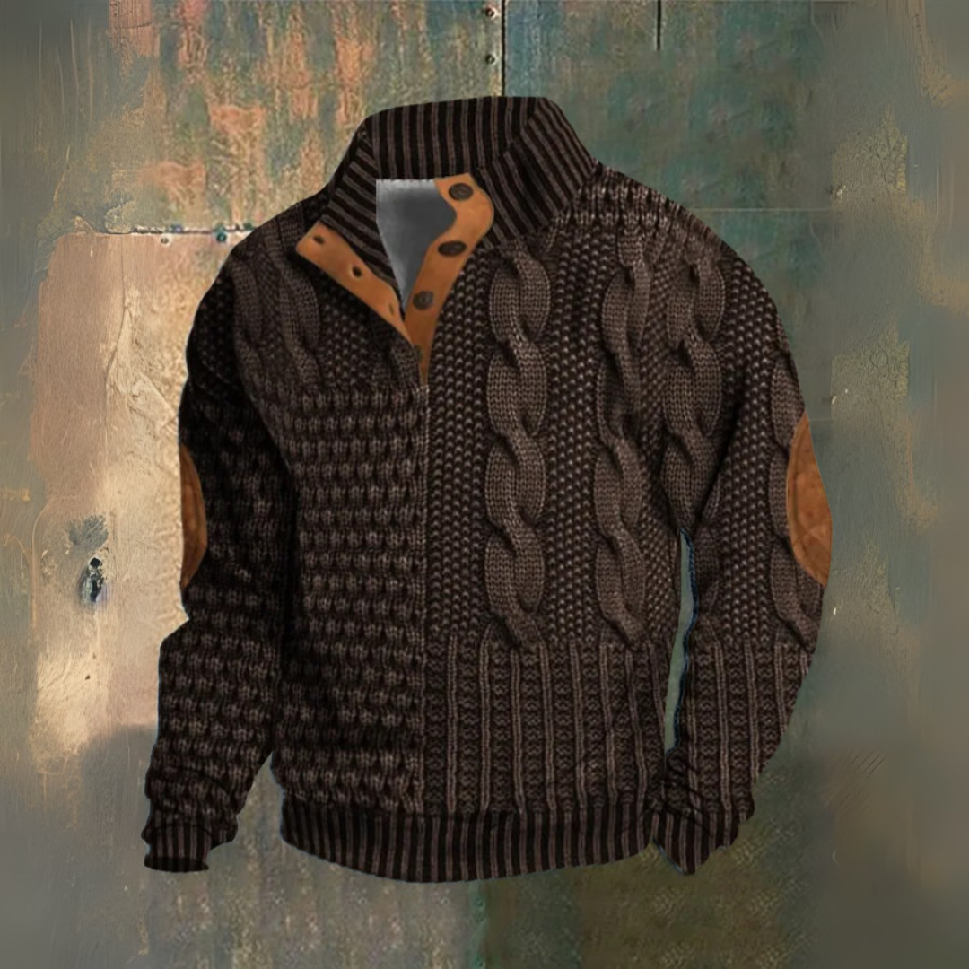 RICCARDO™ | Moderna hoodie s visokim pokrivačem struka