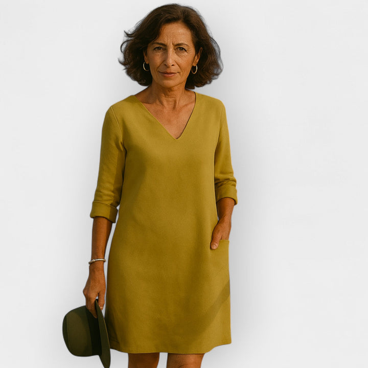 Ljetna haljina s prozračnim stilom