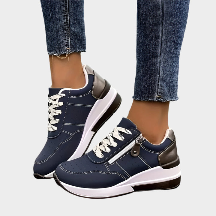 Ortopedske cipele s patentnim zatvaračem i debelom potplatom