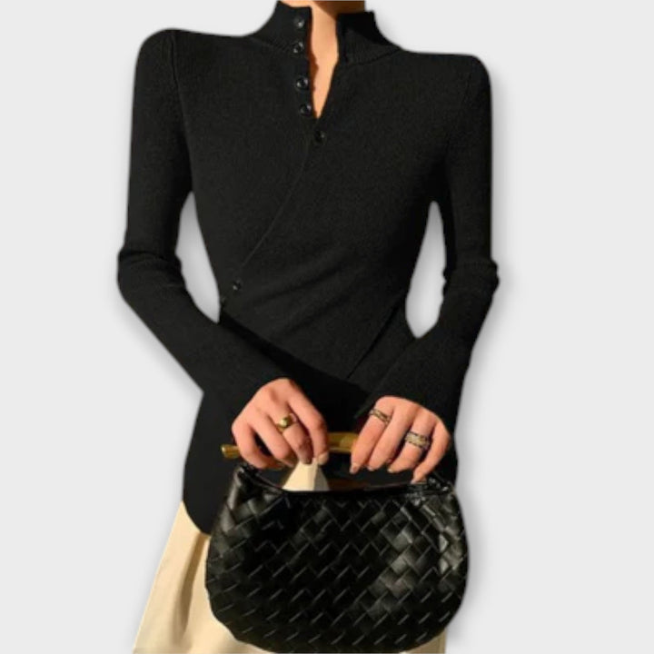 Michiko – Elegantno usko pleteno majica