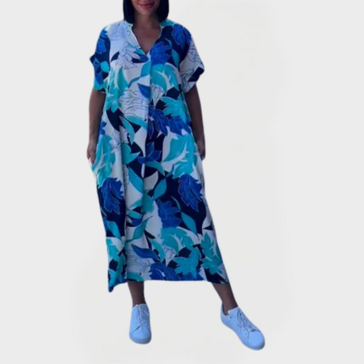 Elegantna haljina s džepovima