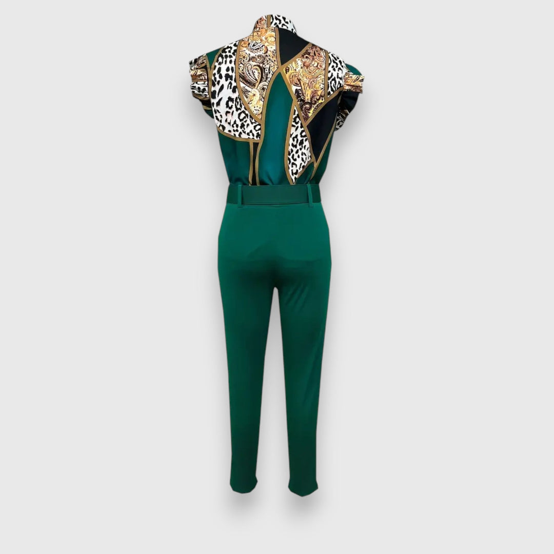 Set od dva komada s modernim uzorkom od leopard printa