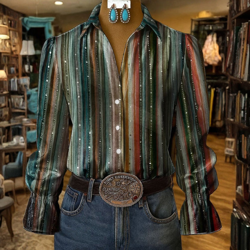 Vintage Degradé Chemisier za elegantan i sofisticiran izgled