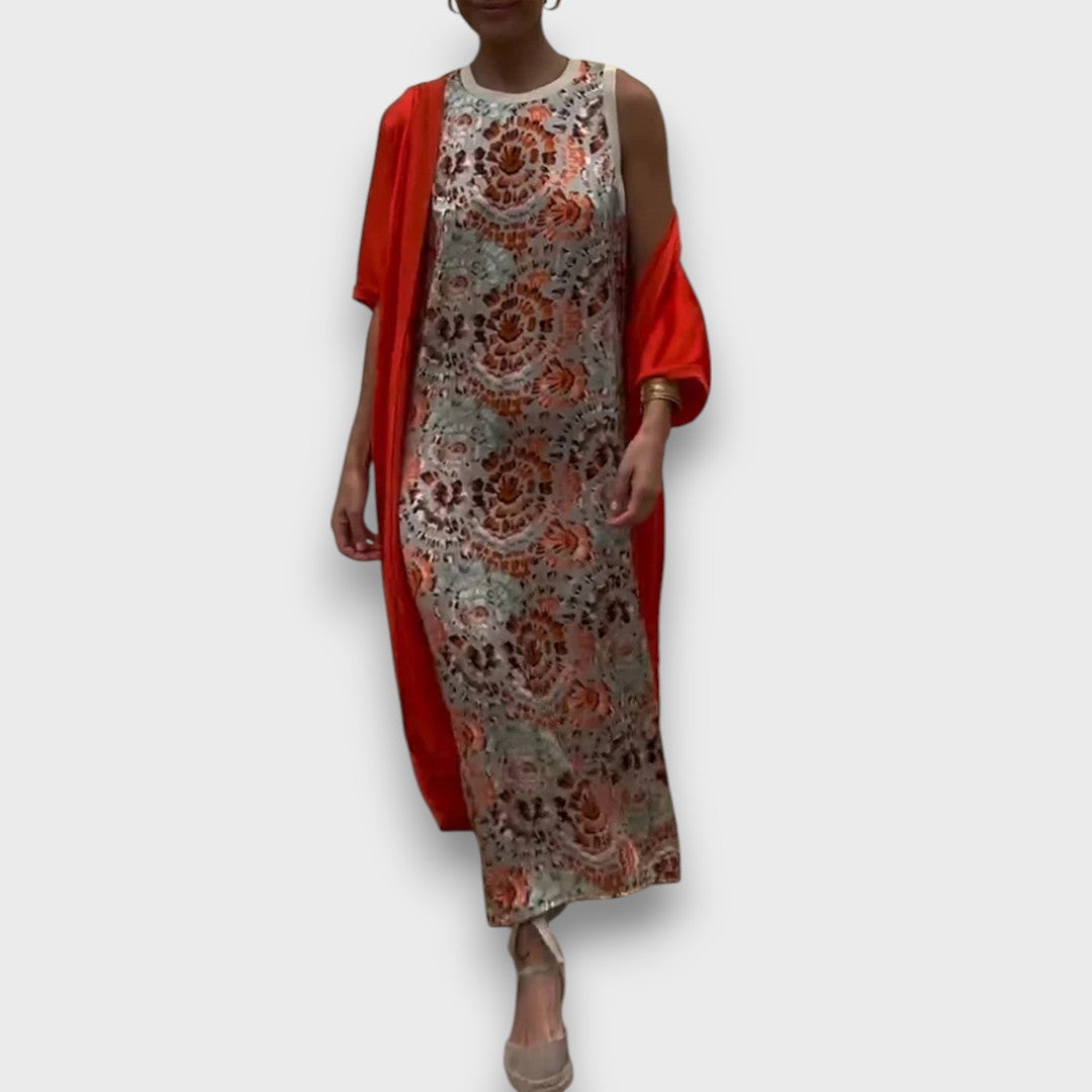 Haljina s vestom od kardigana