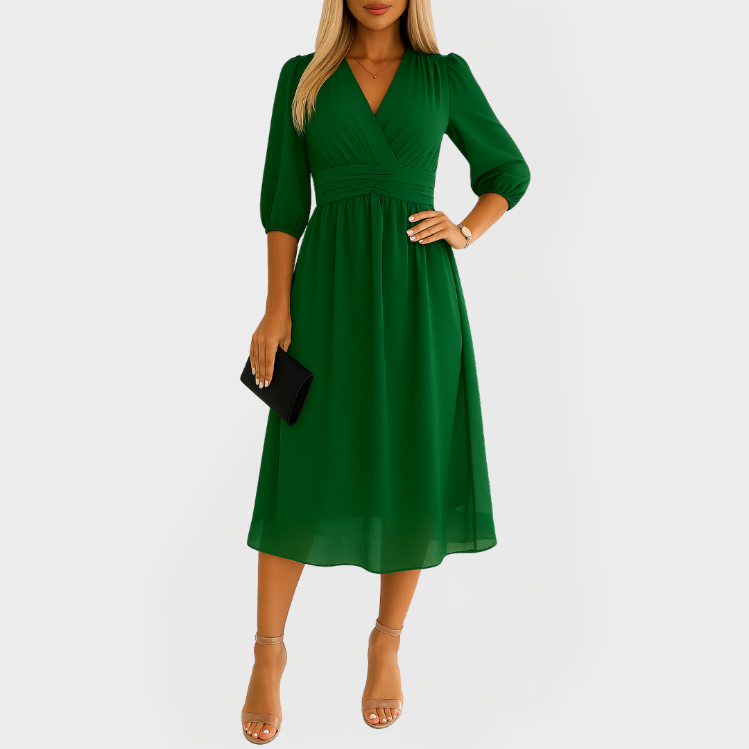 Vazdušna svila šifons haljina za elegantne nastupe