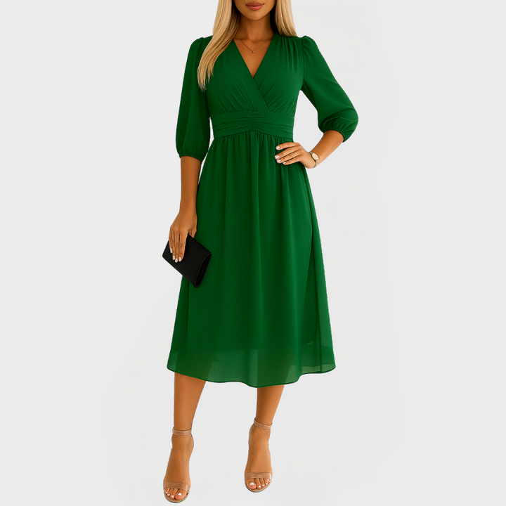 Vazdušna svila šifons haljina za elegantne nastupe