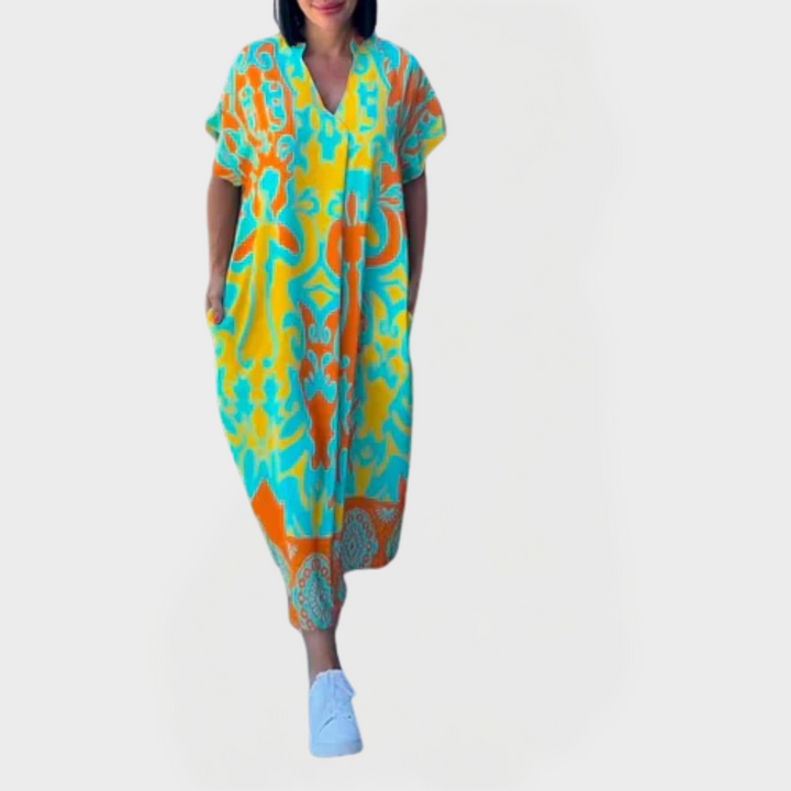 Elegantna haljina s džepovima