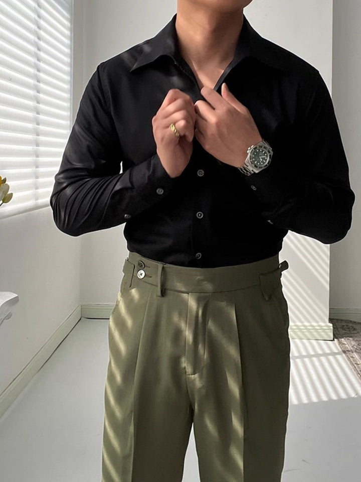 ALFIERI™ | Elegantna košulja s V-izrezom za sofisticirani stil