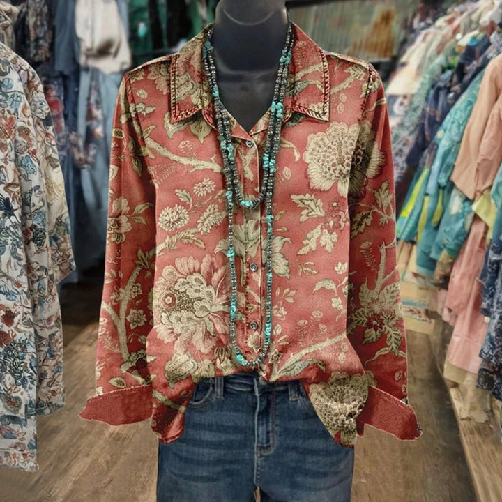 Vintage Cvjetna Košulja za Elegantne Prilike