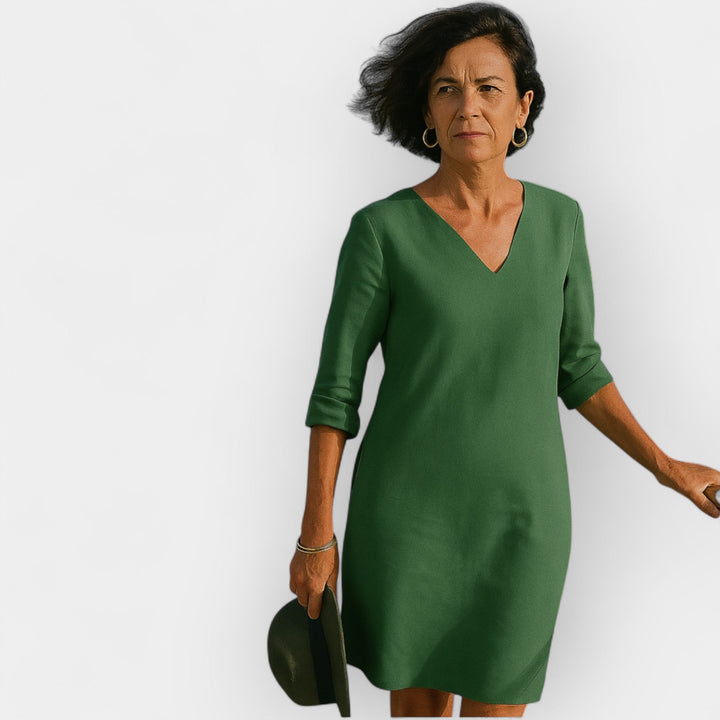 Ljetna haljina s prozračnim stilom