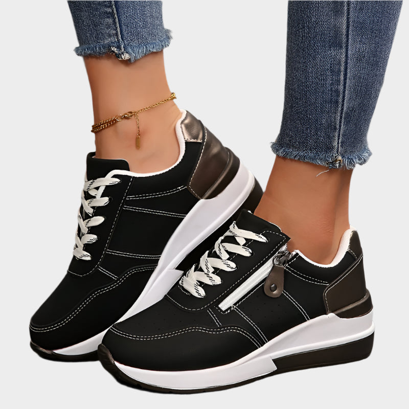 Ortopedske cipele s patentnim zatvaračem i debelom potplatom