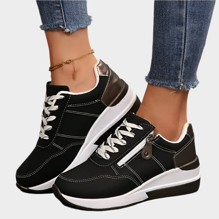 Ortopedske cipele s patentnim zatvaračem i debelom potplatom