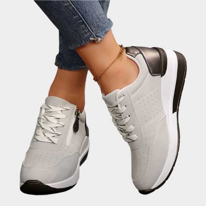 Ortopedske cipele s patentnim zatvaračem i debelom potplatom