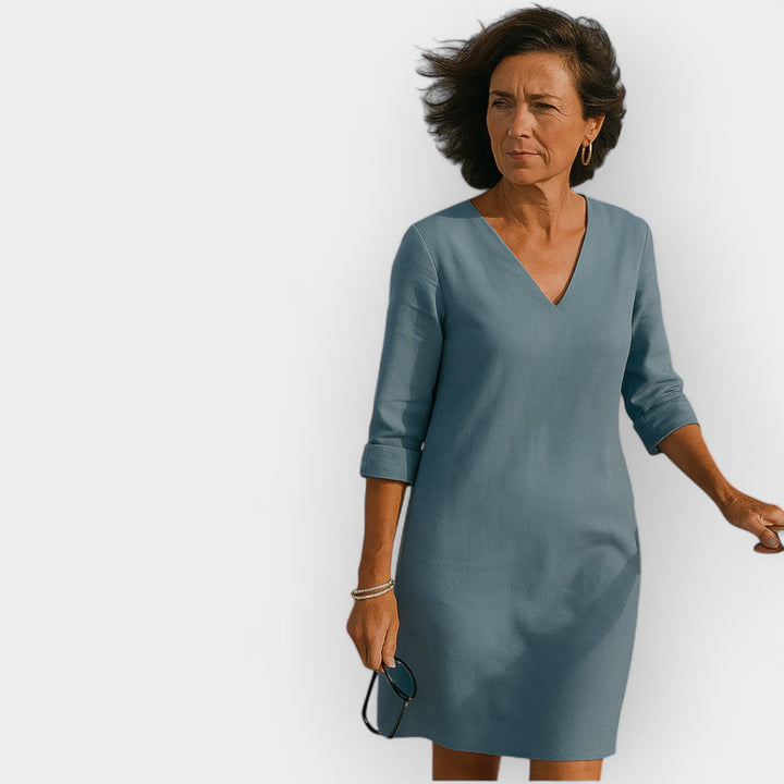 Ljetna haljina s prozračnim stilom