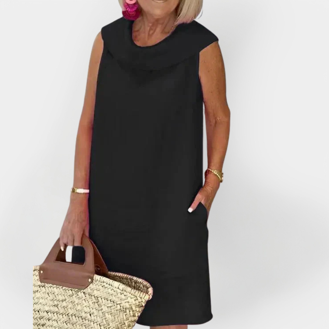 Haljina s preklopnim ovratnikom