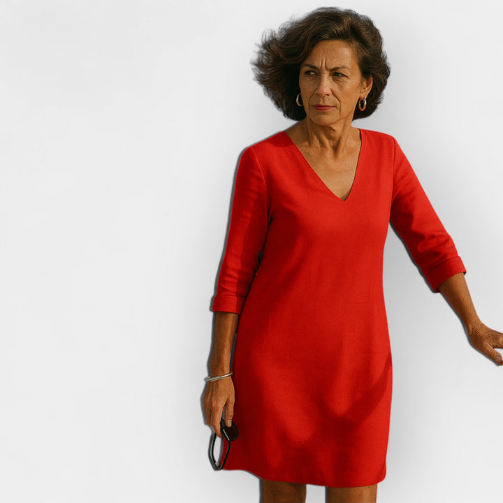 Ljetna haljina s prozračnim stilom