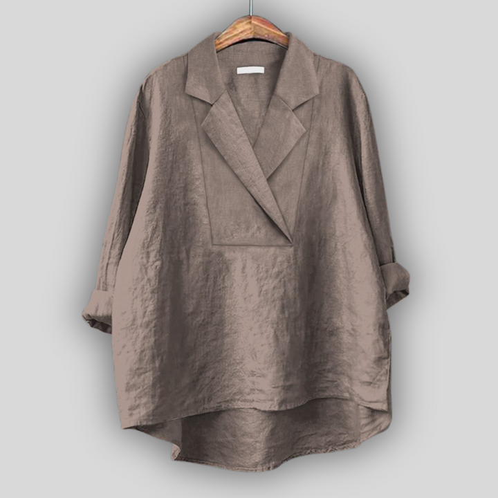 Lanena bluza "Miris ruže