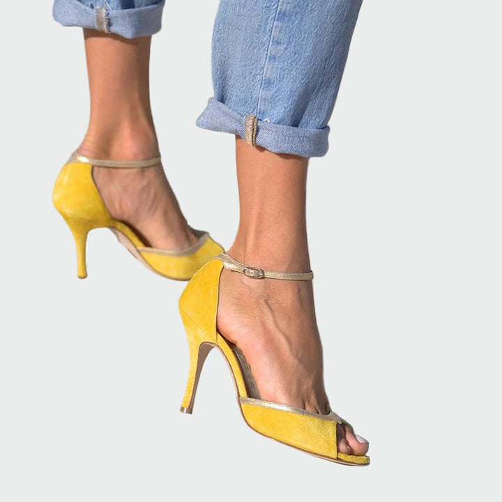 Sandale s visokom petom