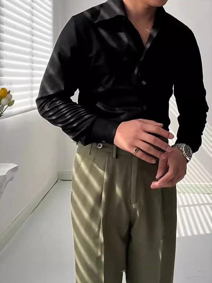 ALFIERI™ | Elegantna košulja s V-izrezom za sofisticirani stil