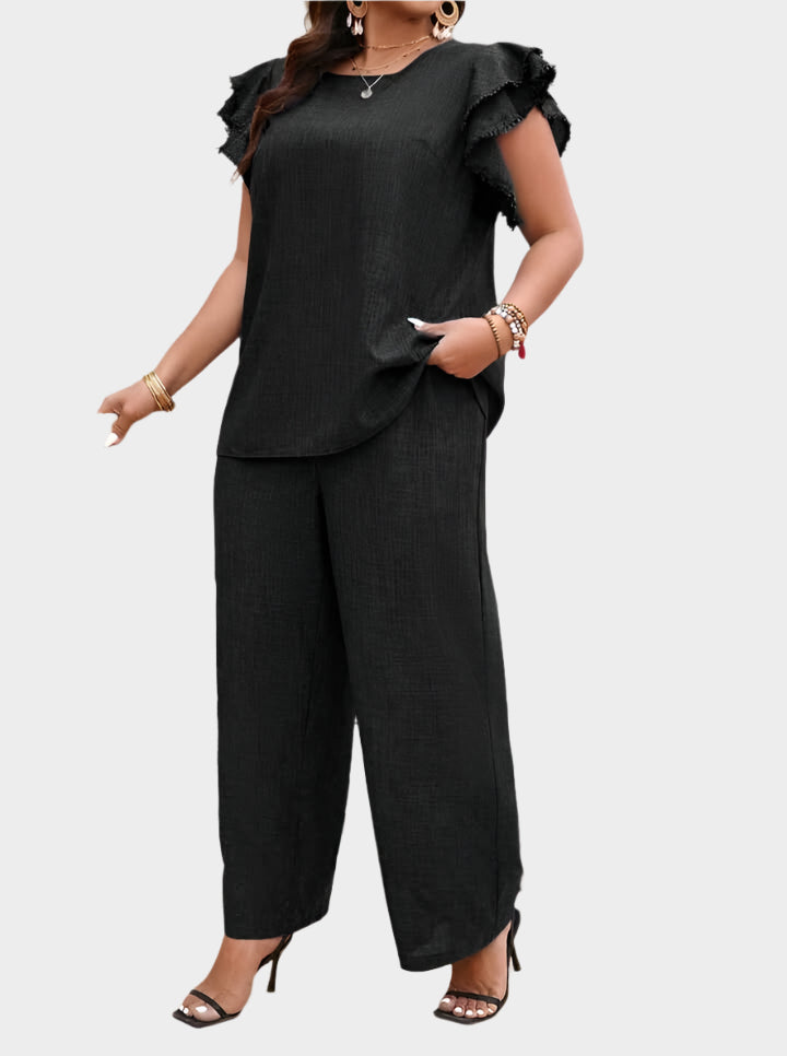 Set od lanenog odijela