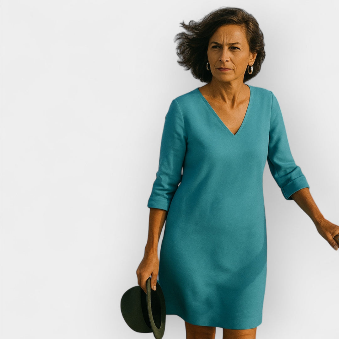 Ljetna haljina s prozračnim stilom