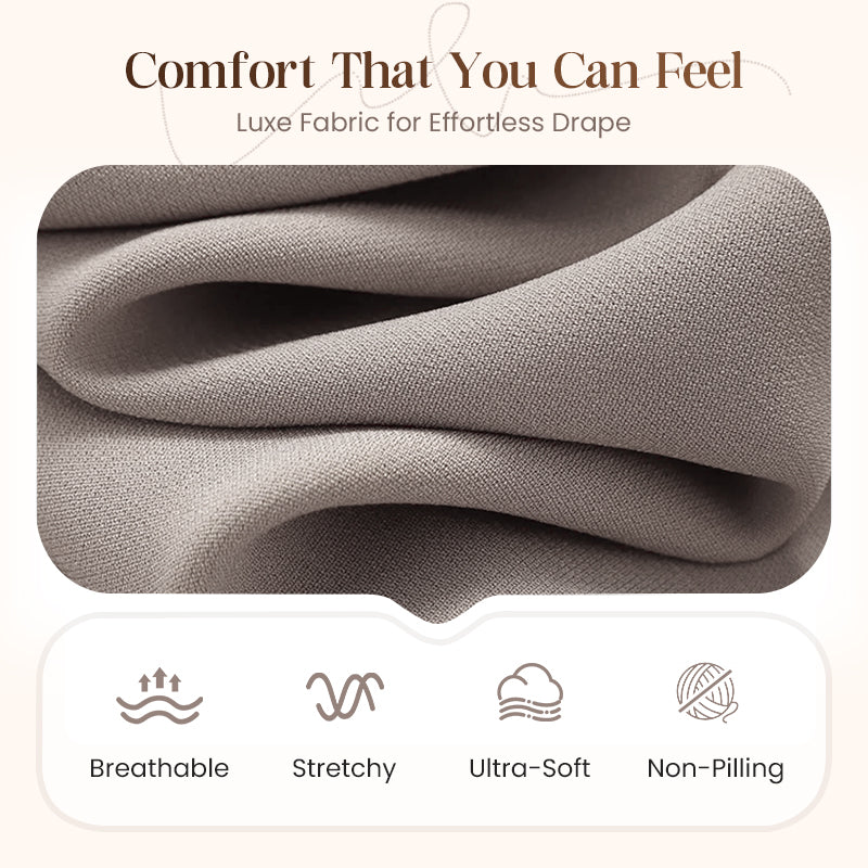 Louge Set | Elegantan 3-dijelni komplet: dugi kardigan, stilizirana bluza i elegantne hlače