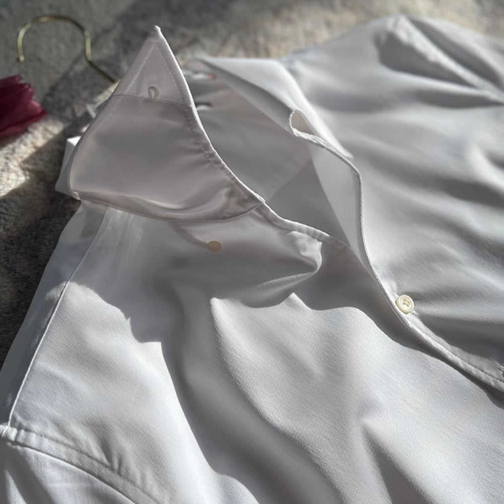 ALFIERI™ | Elegantna košulja s V-izrezom za sofisticirani stil