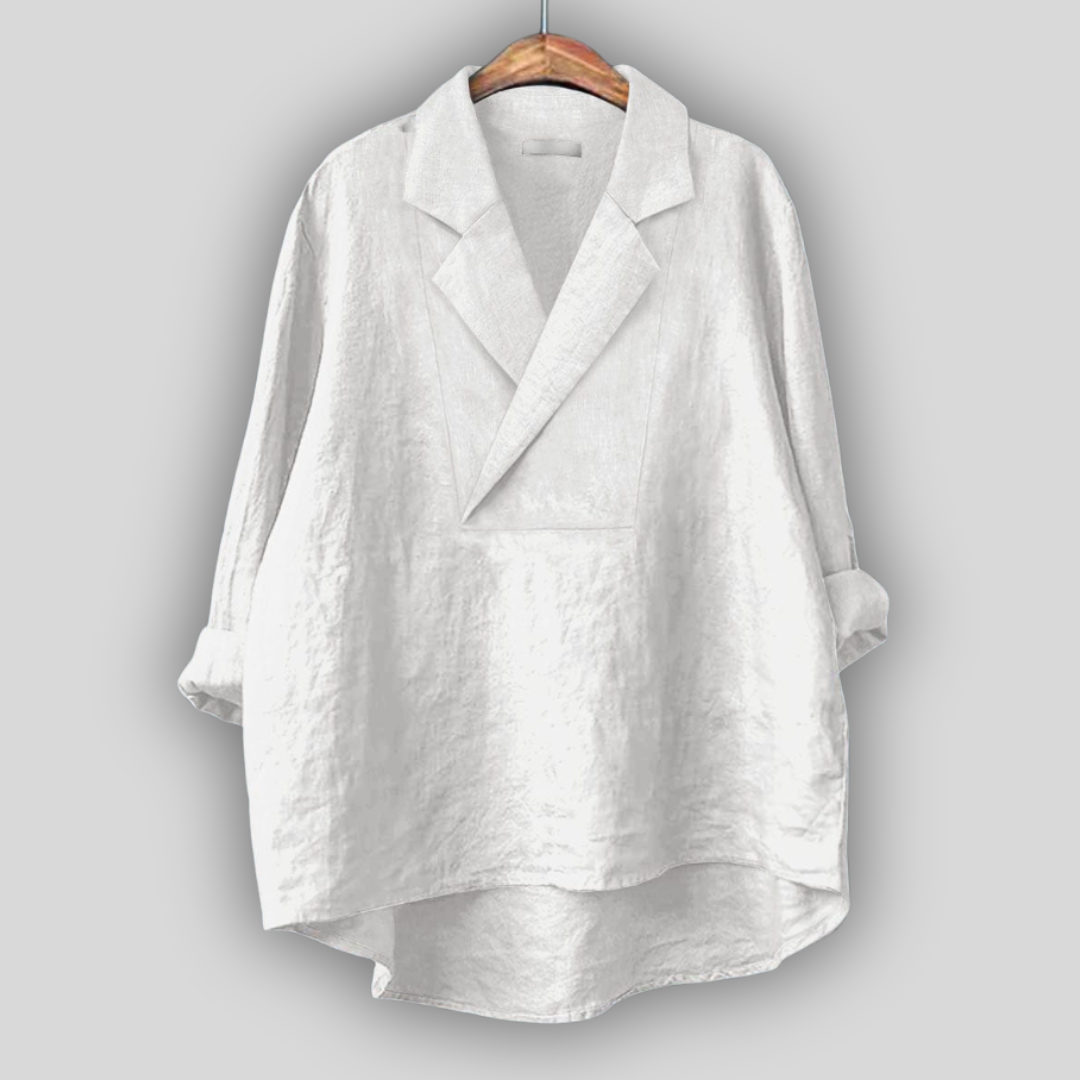 Lanena bluza "Miris ruže