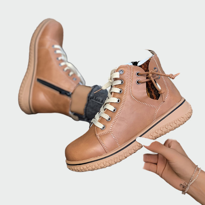 ortopedijske kožne čizme za gležanj