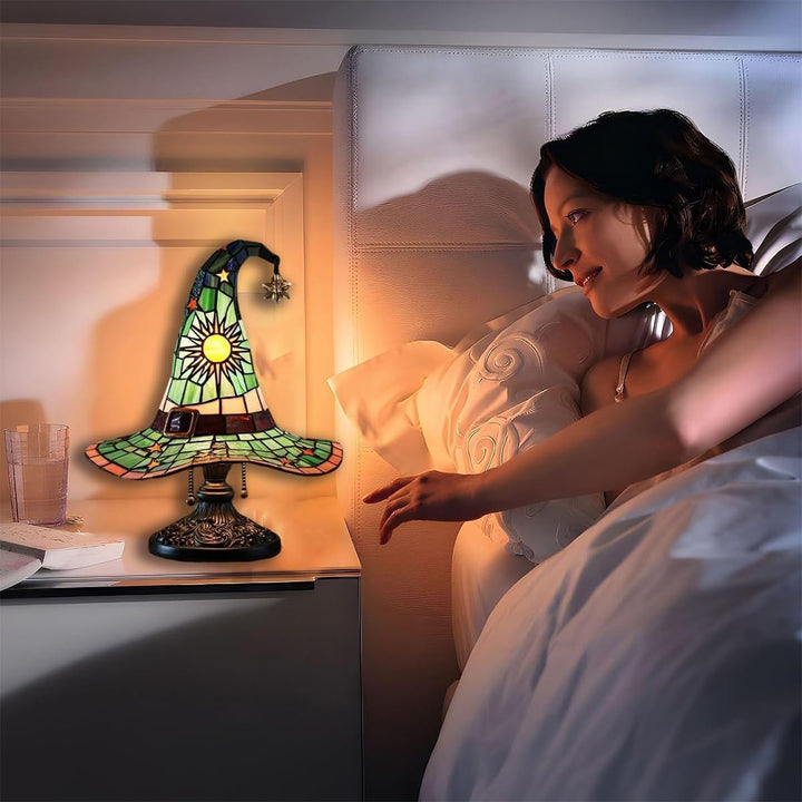 Čarobnjački šešir - Lampa u vitražima