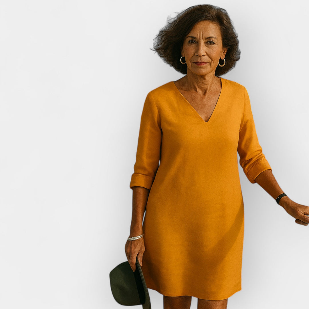 Ljetna haljina s prozračnim stilom