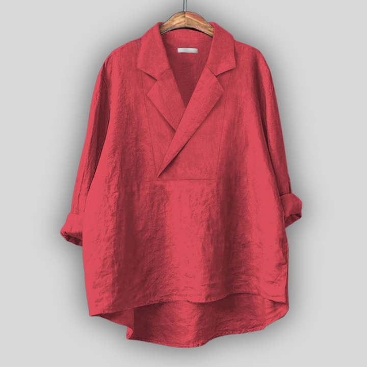 Lanena bluza "Miris ruže