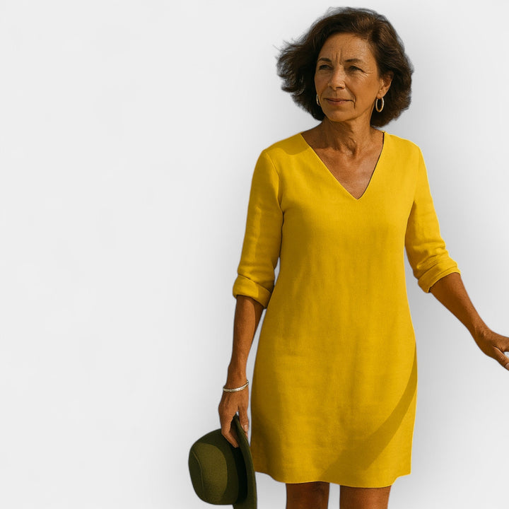 Ljetna haljina s prozračnim stilom