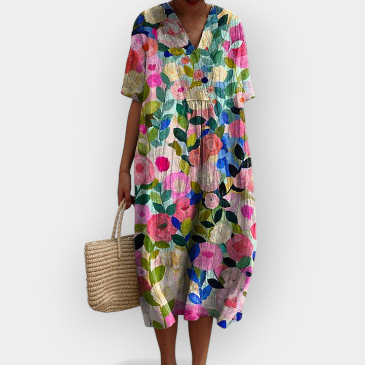 Cvjetna haljina za ljetne dane