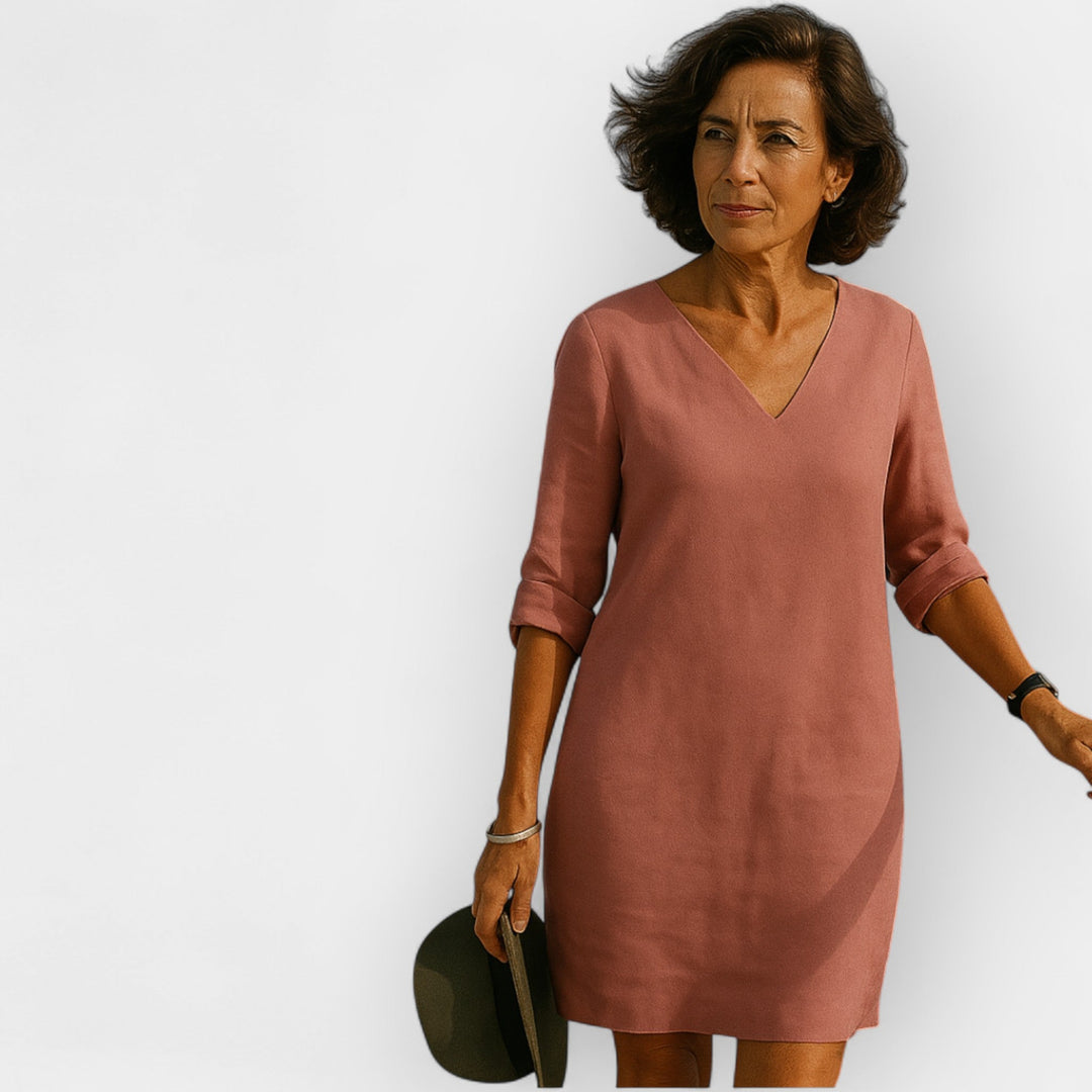 Ljetna haljina s prozračnim stilom