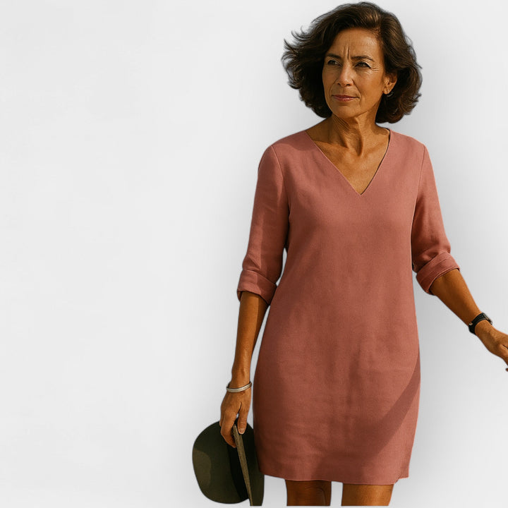 Ljetna haljina s prozračnim stilom