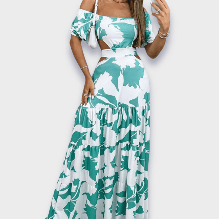 Profilna stilizirana haljina od luksuzne tkanine