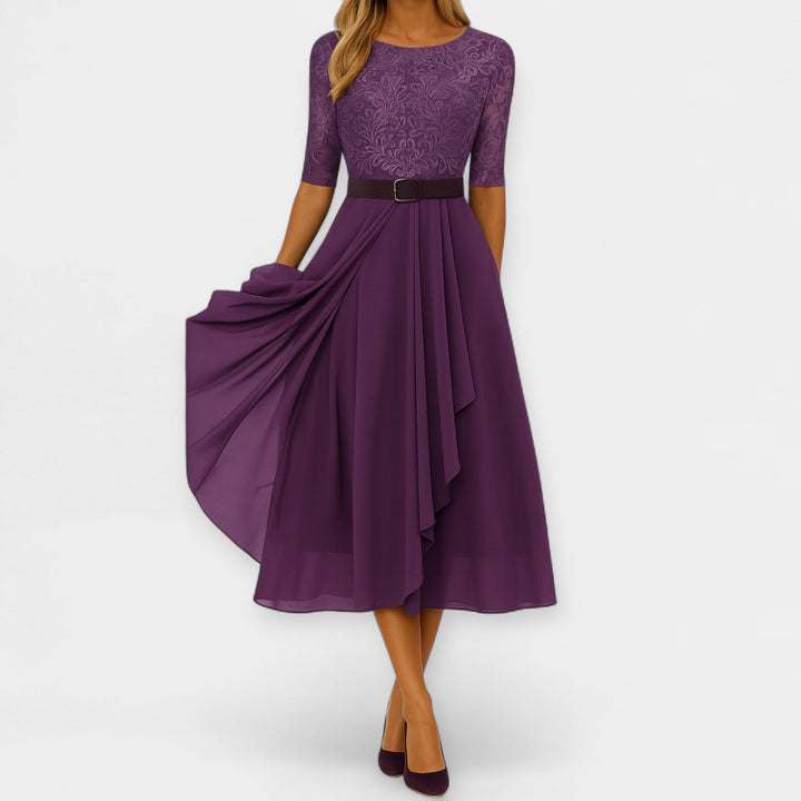 Elegantna midi haljina