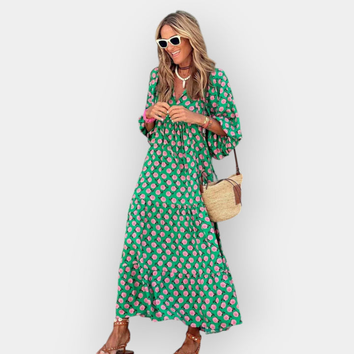 Haljina s cvjetnim uzorkom