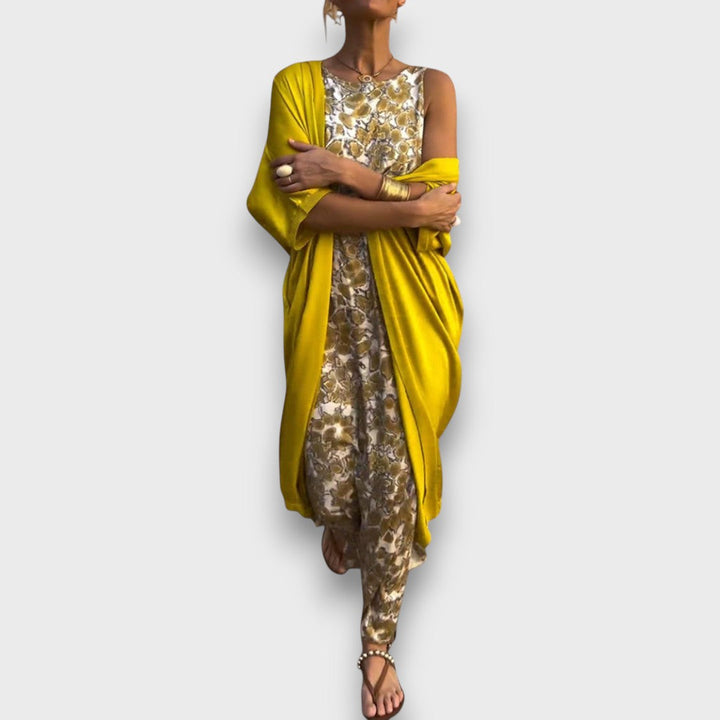 Haljina s vestom od kardigana