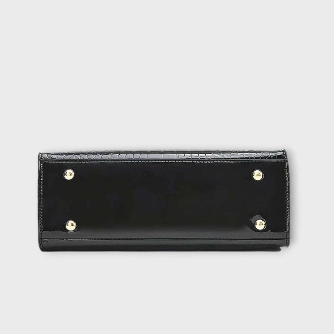 Sjajna ručno izrađena Croco torba