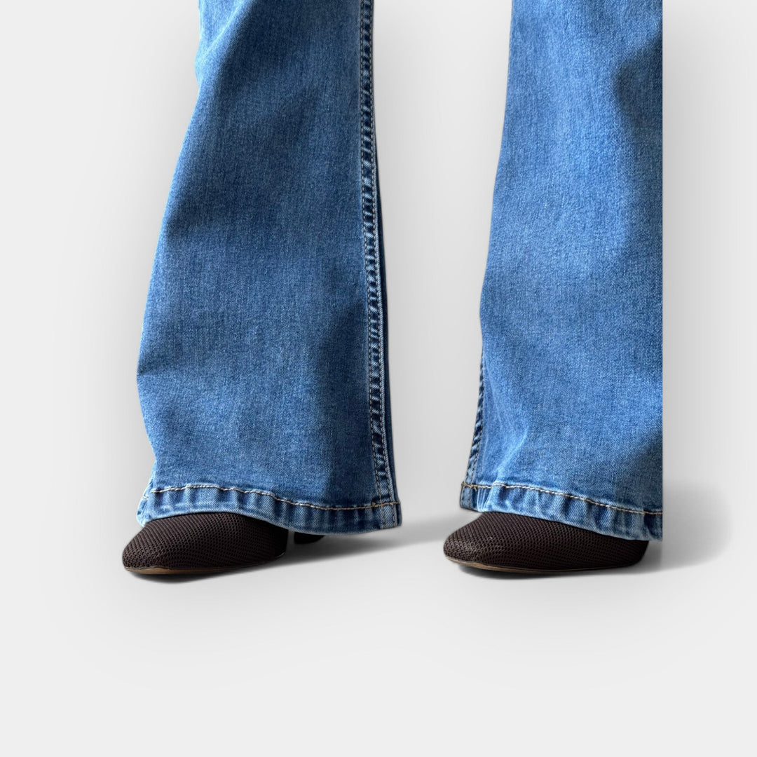 Visoki struk Flare traperice