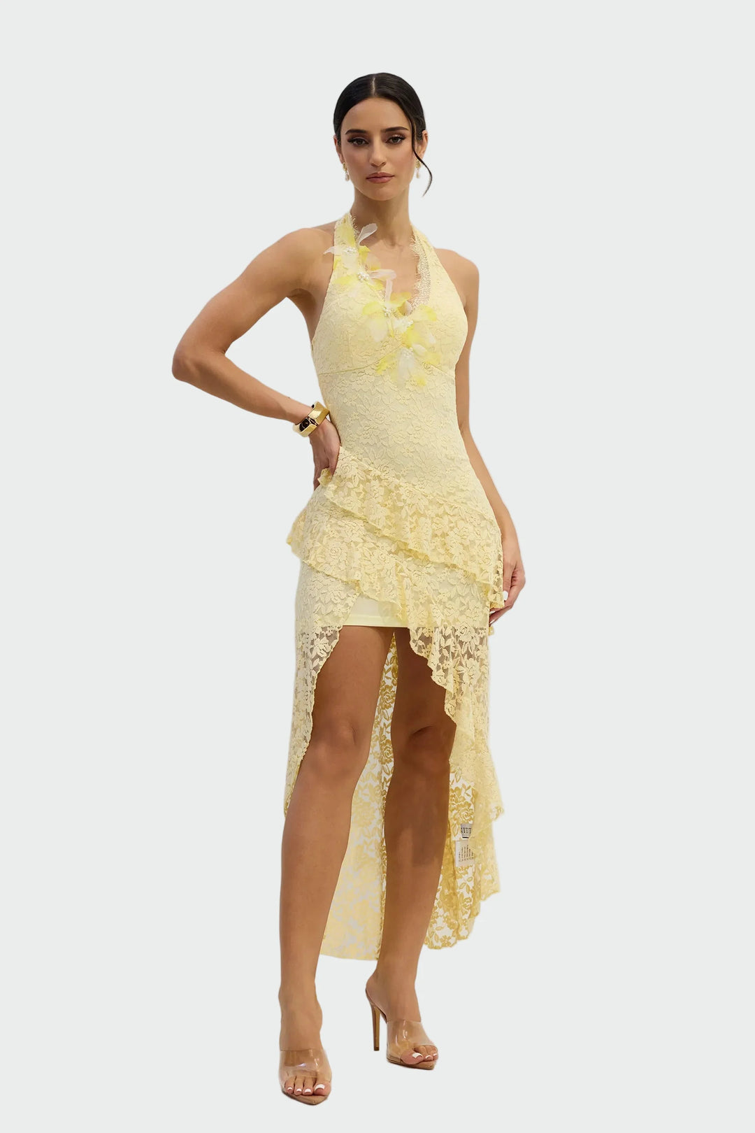 Violeta mini haljina