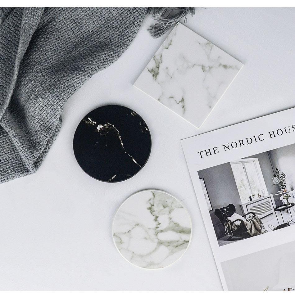 Set podmetača od veganske kože