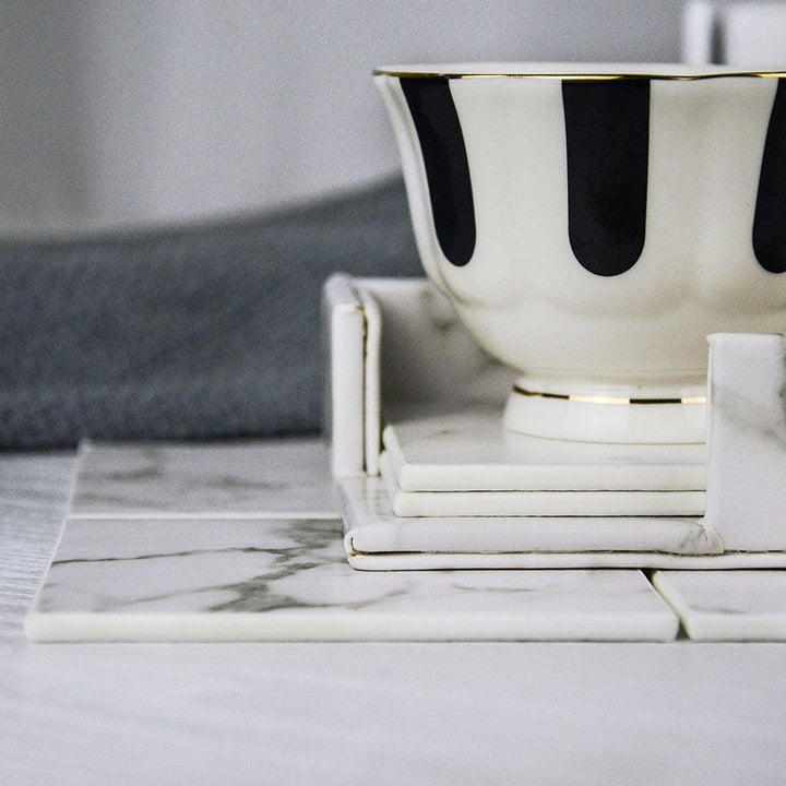 Set podmetača od veganske kože