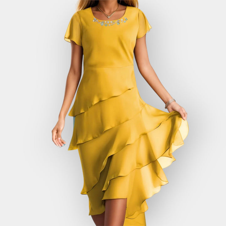 Vazdušna šifonska haljina